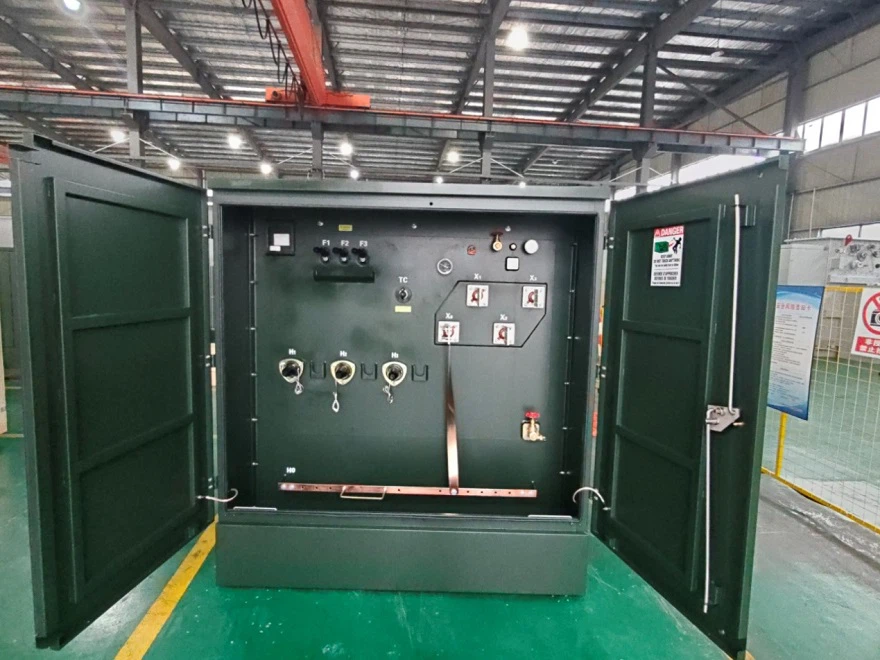 750 kVA three phase pad-mounted transformer 750 kVA three phase pad-mounted transformer